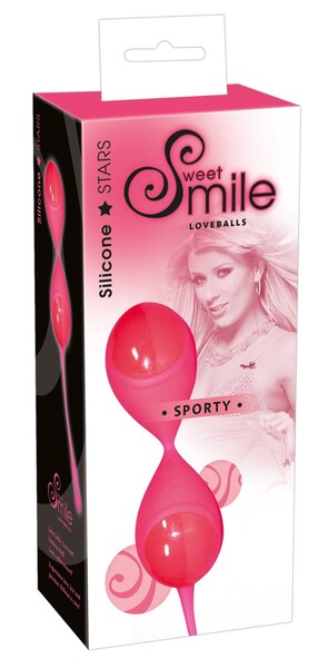 Вагинальные шарики Smile Balls розовые