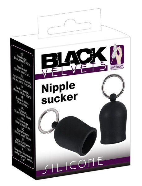 Помпа Black Velvets Nipple Suckers Orion
