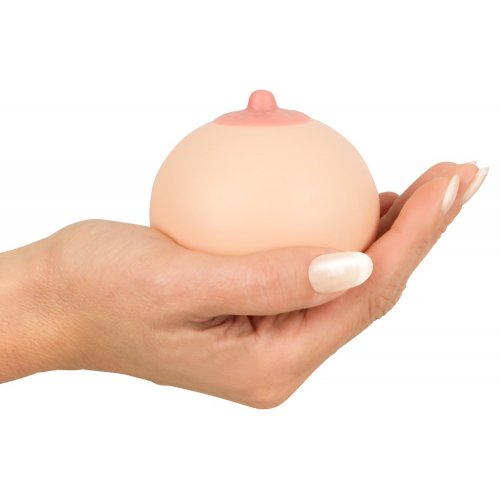 Мягкая сувенирная грудь в форме шарика-антистресс Ball Boob