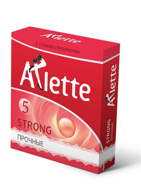 Презервативы ''Arlette'' №3, Strong Прочные 3 шт.