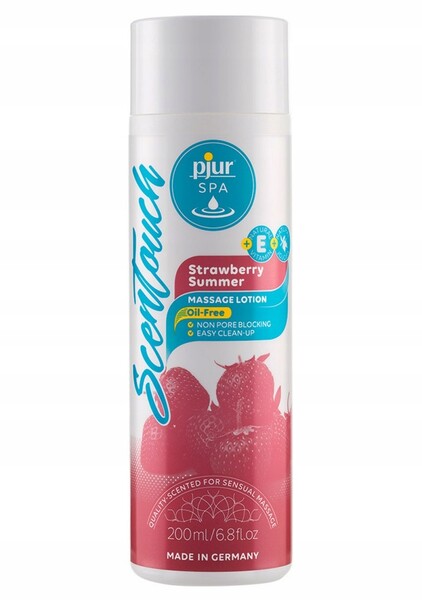 Массажный лосьон pjur SPA Scentouch 200 мл с ароматом клубники