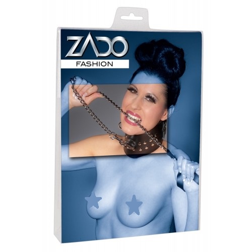 Поводок на цепи Leather Leash