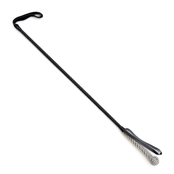 Стек черный с рукоятью декорированной стразами