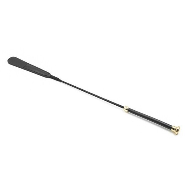 Черный стек с золотистой вставкой на ручке