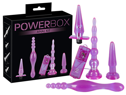 Набор анальных игрушек PowerBox