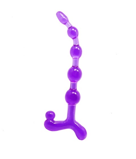 Анальная цепочка фиолетовая