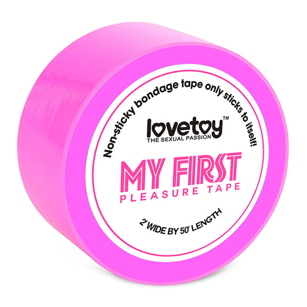 Бондажная лента My First розовая