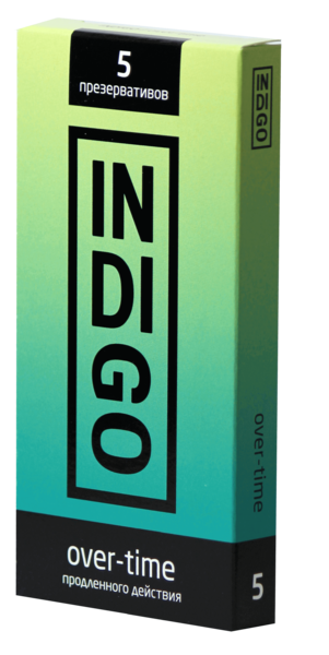 Презервативы INDIGO Over-time №5 продленного действия