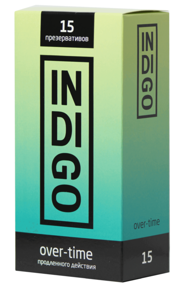 Презервативы INDIGO Over-time №15 продленного действия