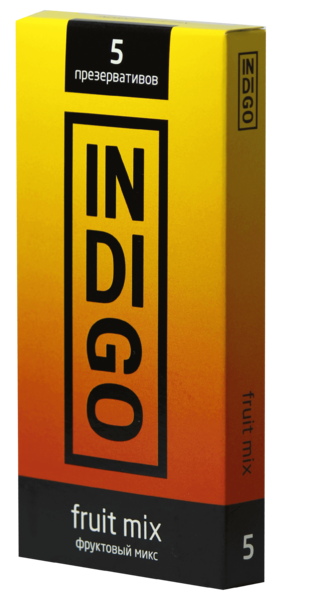 Презервативы INDIGO Fruit mix №5 фруктовый микс