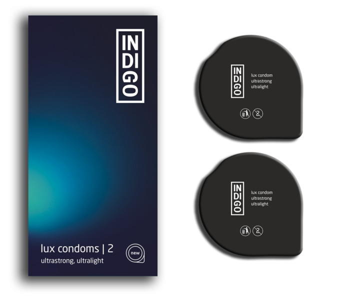 Презервативы INDIGO LUX №2 ультрапрочные и ультратонкие