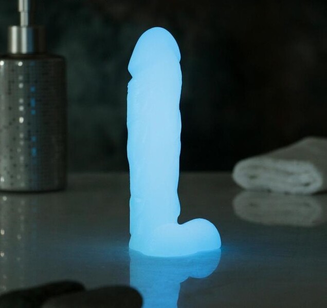 Светящееся мыло Фаворит голубое свечение, 200гр/16см