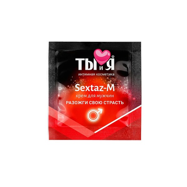 КРЕМ Sextaz-M для мужчин одноразовая упаковка 1,5г