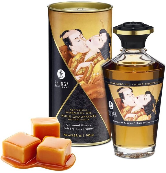 Согревающее Масло Shunga карамель 100 мл