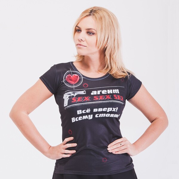 Футболка женская Агент Sex M