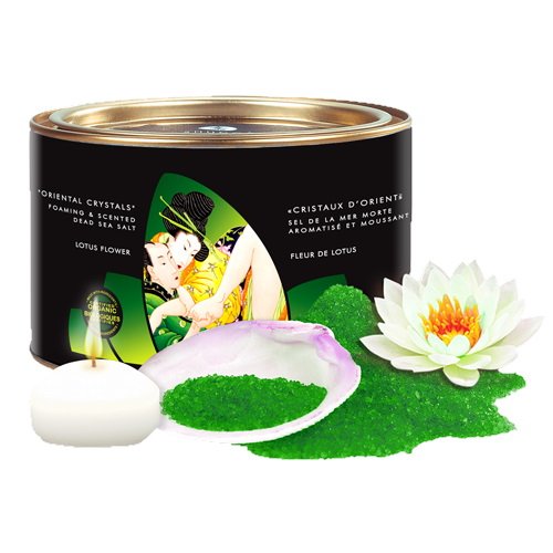 Соль мёртвого моря с лечебными свойствами Shunga Bath Salts Lotus Flower 600 гр