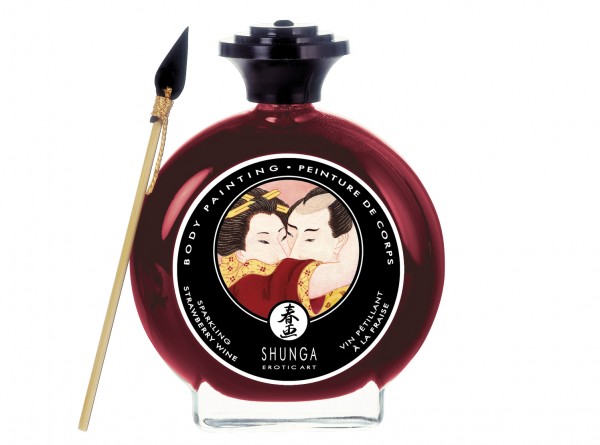 Краска для тела Shunga Sparkling Strawberry Wine 100 мл