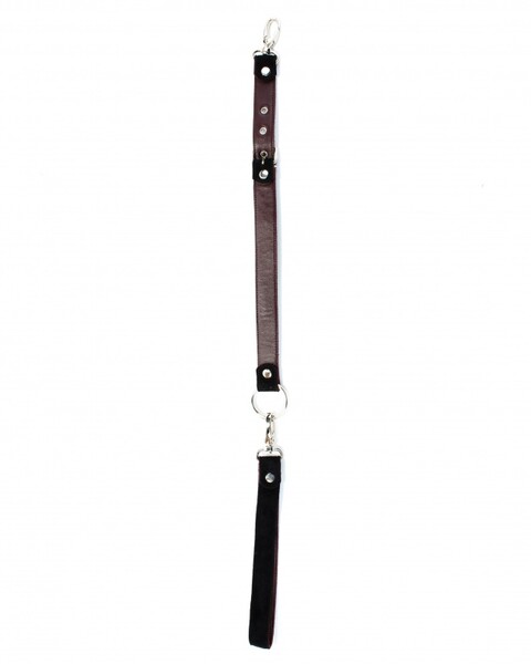 Поводок для ошейника бордо