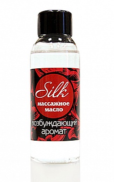 Массажное масло С ВОЗБУЖДАЮЩИМ ЭФФЕКТОМ SILK 50 мл.