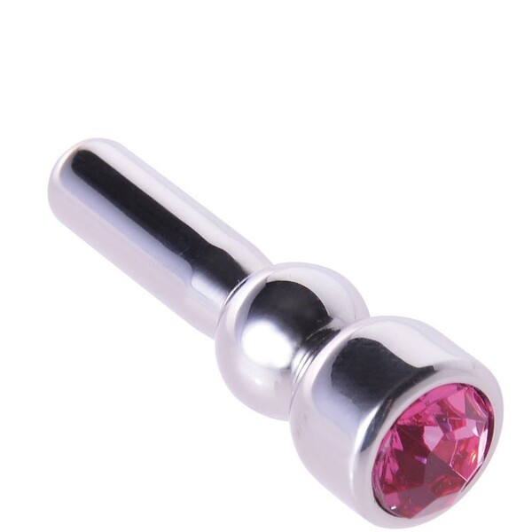 Уретральный буж 5 см серебристый