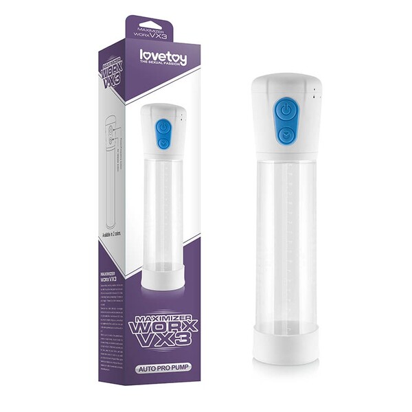 Вакуумная помпа автоматическая Maximizer Worx VX3-AUTO PRO PUMP белая