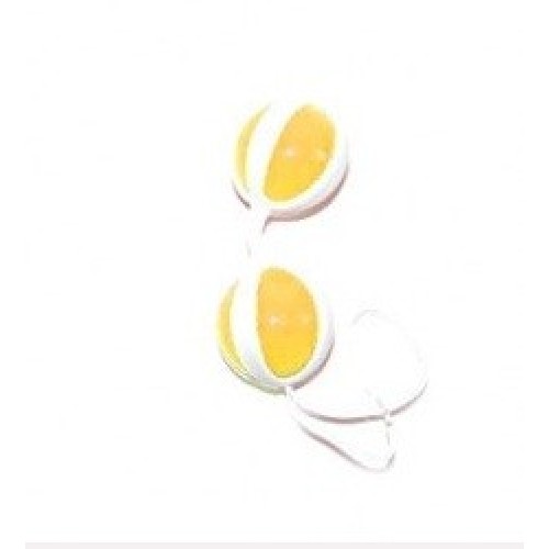 Анально-вагинальные шарики Be Mine Balls желтые