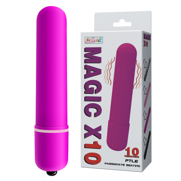 Вибро-стимулятор фиолетовый Magic X10