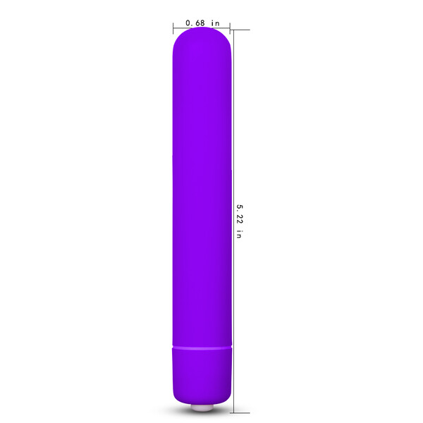 Мини-вибратор вибратор X-Basic с 10 режимами Purple