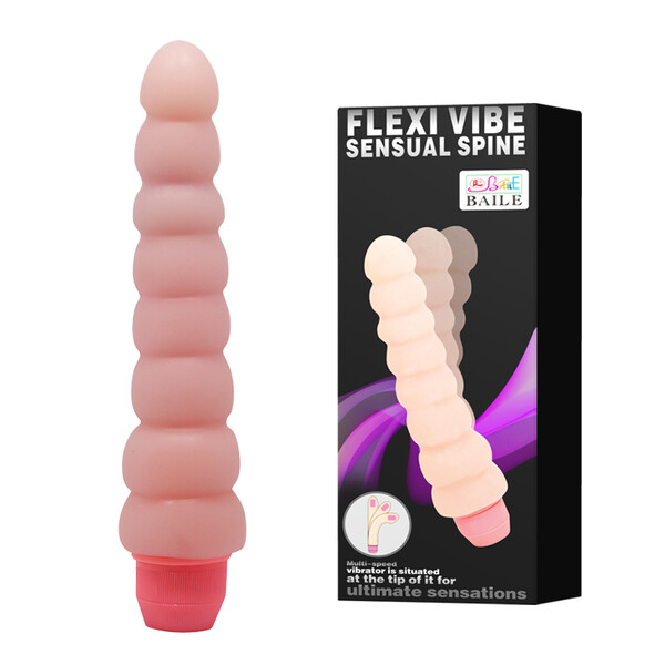 Вибратор с хребтом Flexi Vibe