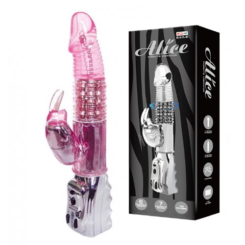 Вибратор Hi-Tech Alice Pink