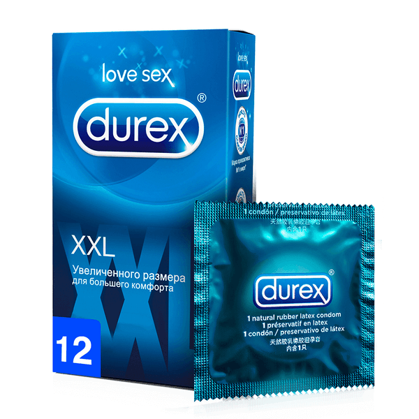 Презервативы Durex №12 XXL (Comfort XL) увеличенного размера