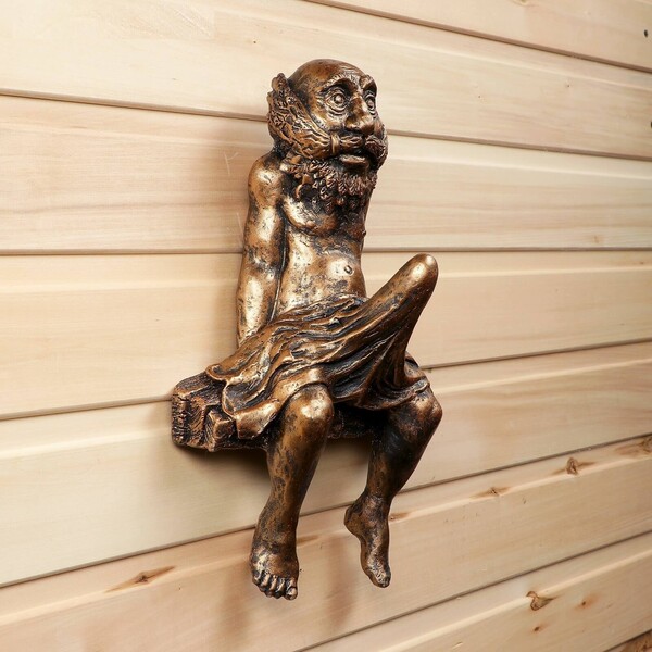 Консоль-навес "Дед в полотенце"