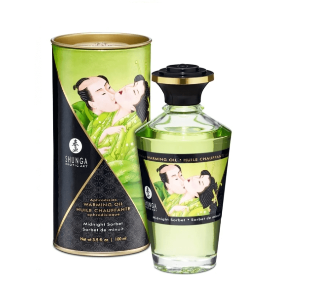 Согревающее Масло Shunga Полуночный Сорбет 100 мл