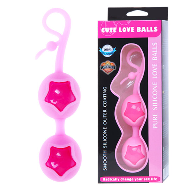 Вагинальные шарики Cute Love Balls
