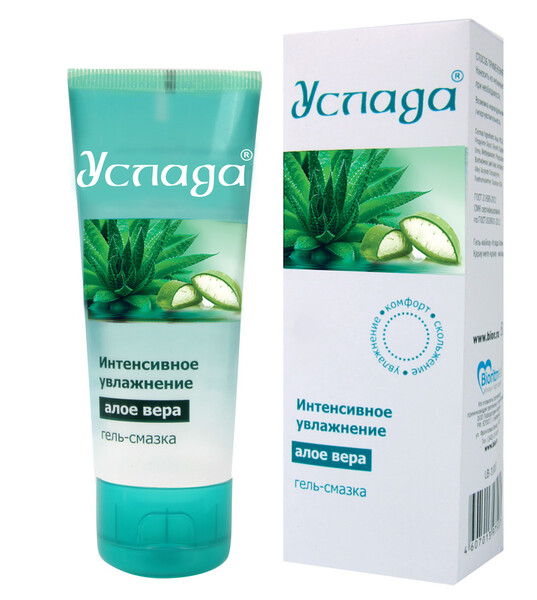 ГЕЛЬ-ЛУБРИКАНТ УСЛАДА с алоэ 60 г