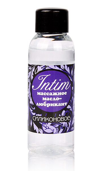 МАСЛО-ЛУБРИКАНТ 2 в 1 INTIM SILICON 50 мл.