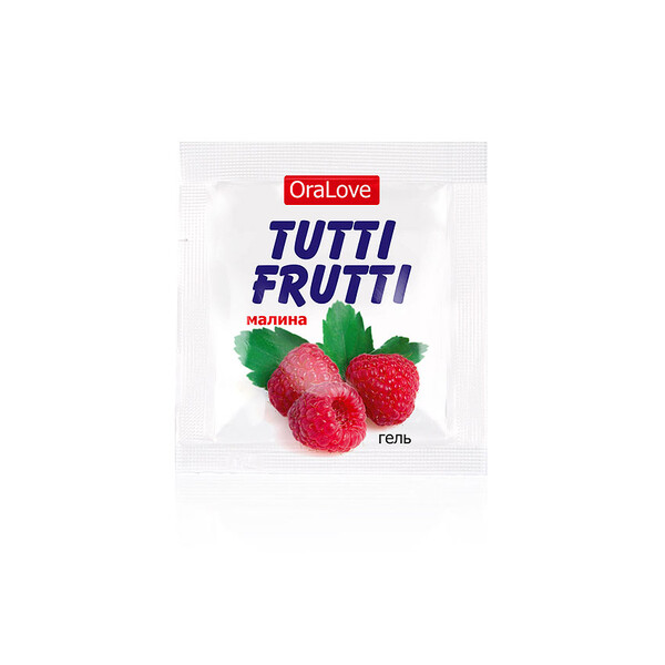 Гель TUTTI-FRUTTI МАЛИНА 4 г.