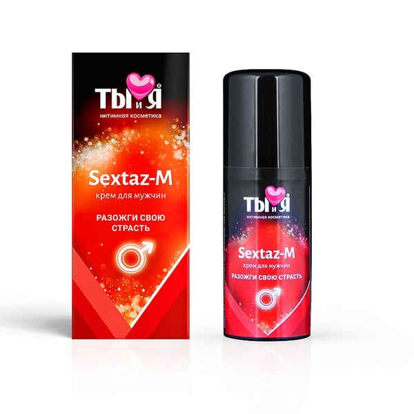 КРЕМ Sextaz-M серии Ты и Я для мужчин 20 г