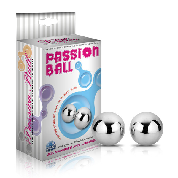 Вагинальные шарики металлические Passion Dual Balls