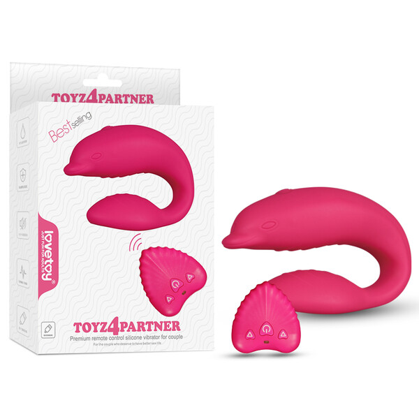 Вибратор для пар с дистанционным управлением Toyz4Partner Rechargeable Partner Vibrator