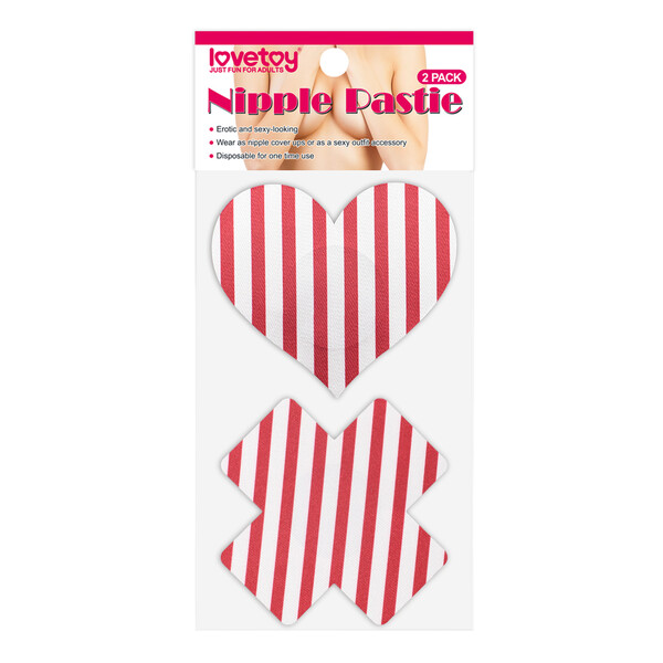 Пэстисы для груди Cross and Heart Nipple Pasties (2 Pack)