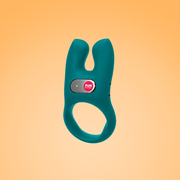 Эрекционное кольцо Fun Factory NOS с вибрацией морская волна