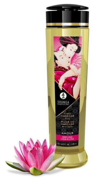 Массажное масло Shunga Sweet Lotus 240 мл