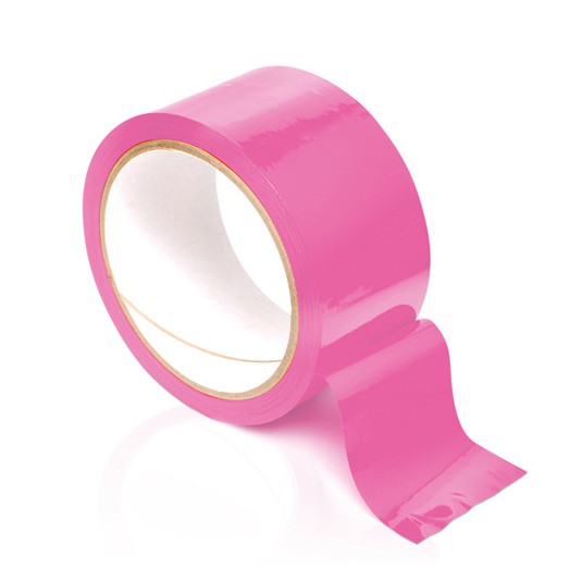 Бондажная лента My love розовая