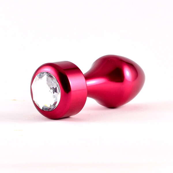 Розовая анальная пробка Rosebud Aluminium