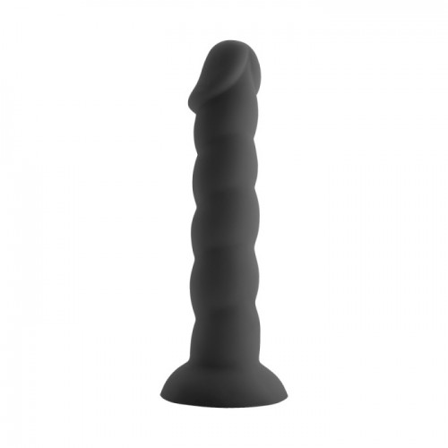 Фаллоимитатор 19,3 см черного цвета