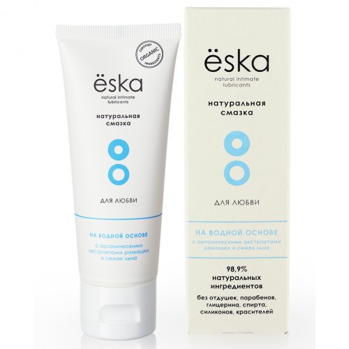 Натуральный лубрикант на водной основе Ёska - 75 мл
