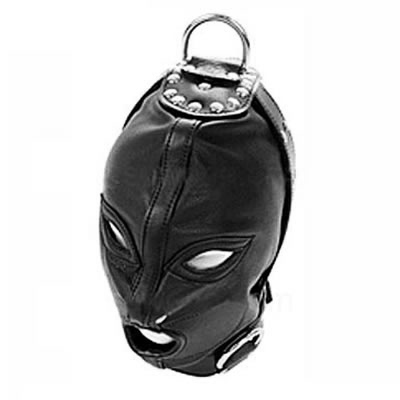 Бондажный шлем с кольцами